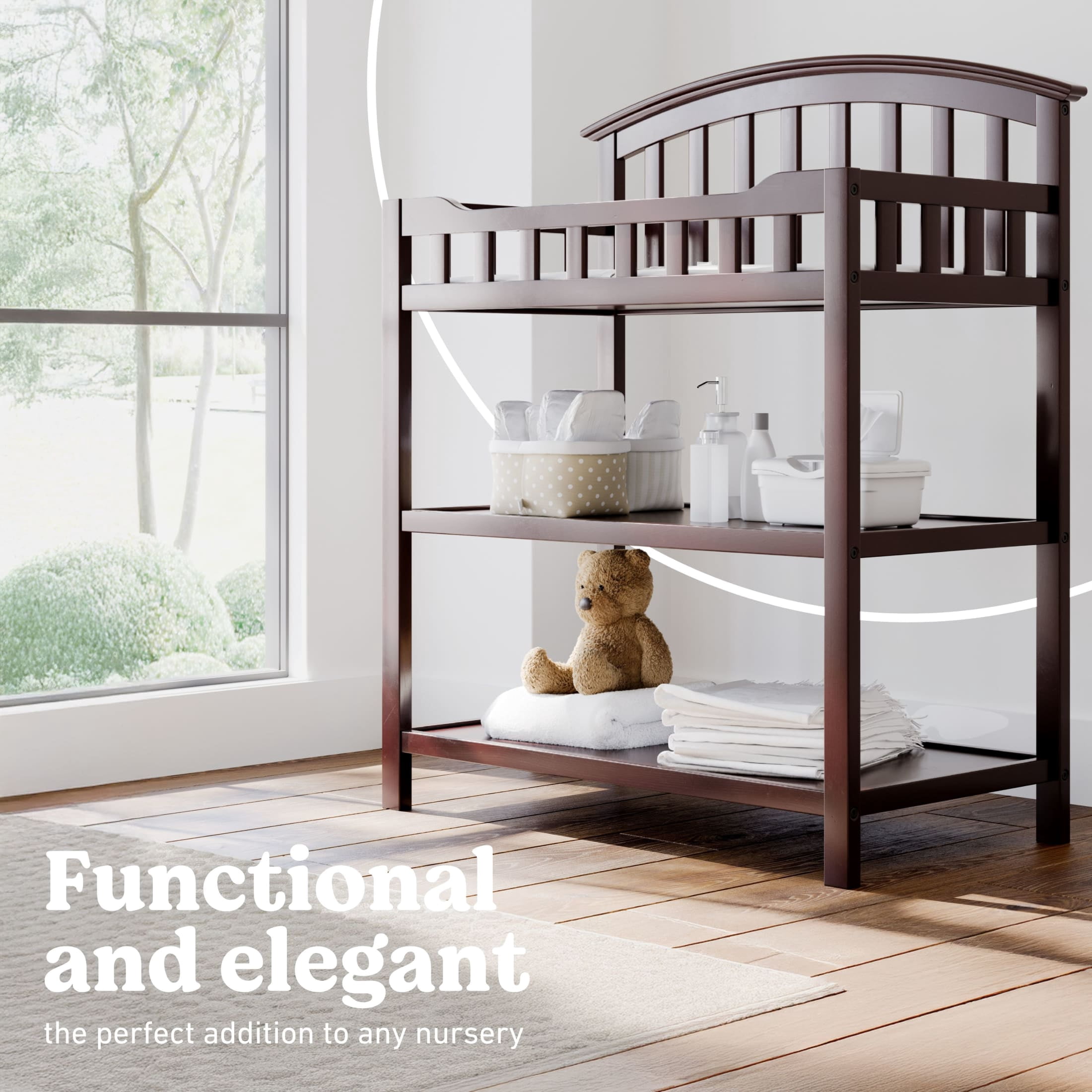 Graco Infant Changing Table, Espresso