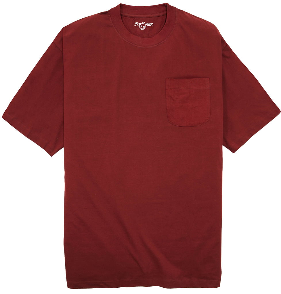 Foxfire Big & Tall Men’s Pocket T-Shirts 3XL – 8XL 2XLT – 6XLT ...