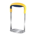 thumbnail image 1 of Oferta por tiempo limitado!Triturador de patatas de acero inoxidable resistente, triturador manual, herramienta de cocina con mango ergonómico, triturador multifuncional para patatas, verduras, legum, 1 of 6