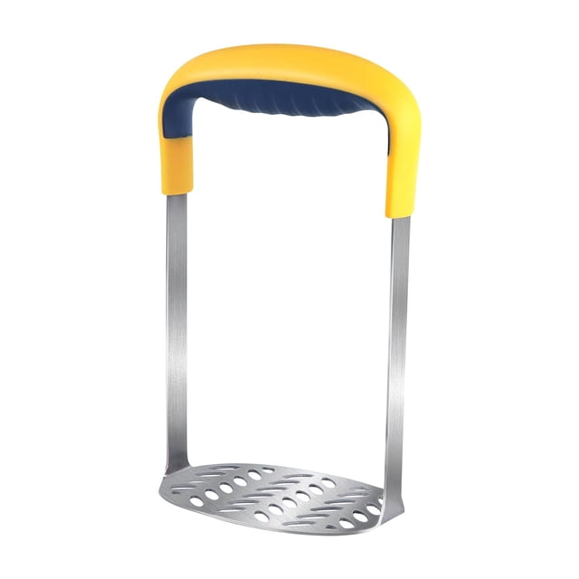 Oferta por tiempo limitado!Triturador de patatas de acero inoxidable resistente, triturador manual, herramienta de cocina con mango ergonómico, triturador multifuncional para patatas, verduras, legum