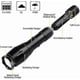 thumbnail image 2 of 4 In 1 Multicolor Flashlight, 300 Lumen Zoomable One Mode White Red Green Blue Light, Hunting Flashlight, 2 of 5