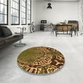 thumbnail image 3 of Ahgly Company Indoor Rectangle Patterned Blood Night Red Area Rugs, 8' x 10', 3 of 6