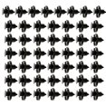 thumbnail image 1 of 50Pcs Durable Plastic Fasteners for Automotive Surfaces for Fenders, Bumpers, and Doors Rivet Parts, 1 of 4