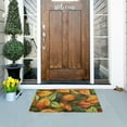 thumbnail image 5 of Yayeee Doormat for Indoor Entrance 32" x 20" Non Slippery Floor Rug, Green Retro Leaves, 5 of 8