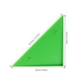 thumbnail image 3 of Shisuyan 4 Pcs Protecteur d'Angle de Table de Football Triangle Durable Adapté à la Plupart des Tables de Football Vert, 3 of 9