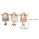 thumbnail image 3 of GOOHOCHY Juego de 3 colgantes navideños con forma de ángel para fiestas, 3 of 8