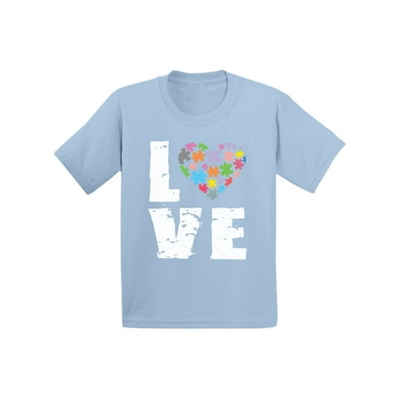 

Awkward Styles Autism Love Puzzle Shirt for Toddlers Autism Awareness Shirts for Kids Autism Shirt for Boys Autism Tshirt for Girls Autism Love T Shirt Autism Love Puzzle Gifts for Boys and Girls