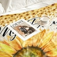thumbnail image 5 of Daughter Gift from Mom, to My Daughter Sunflower Blanket from Mom, Daughter Birthday Gift, Gifts for Grown Daughter Gifts for Graduation Christmas Valentines Mothers Day Throw Blanket 50x60, 5 of 6