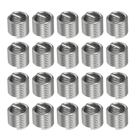 

Uxcell M14 x 2 1.5D 21mm 304 Stainless Steel Wire Thread Insert Threaded Sleeve 20 Pack