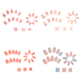 thumbnail image 4 of 4-Pack Press on Nails - 96 Pieces Long-Wear, Glossy Finish, Quick Stick, No Glue Needed, Perfect for Dance, Party, Daily Wear, Fashionable Nail Art for Women/Girls, 4 of 6