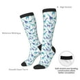 thumbnail image 4 of Yiaed Cool Giraffe Print Great elasticity Adult Stockings Sports socks for Men and Women, 4 of 6