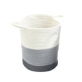 thumbnail image 1 of Cotton Rope Laundry Hamper Woven Collapsible Laundry Basket, 1 of 9