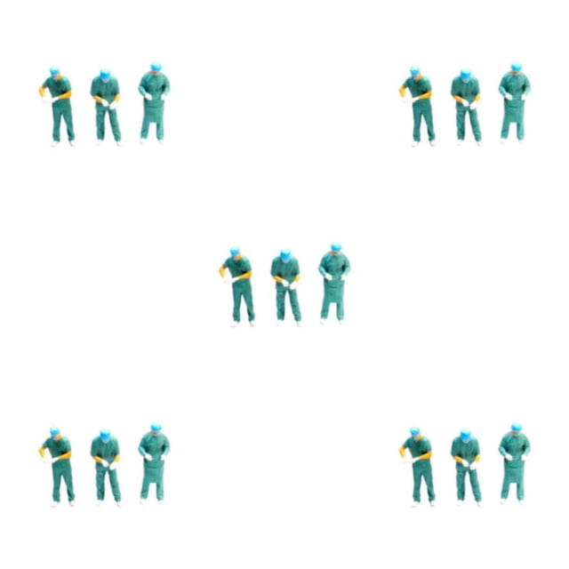 mmirethe Authentic 1 64 Figures Model Resin Accessories for Creative Play Landscape Style A 5Set