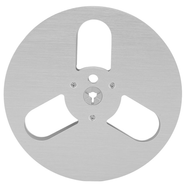Carrete Vacío De 1/4 7 Pulgadas, Brida Nab De Aluminio Con Diseño Clásico, Carrete De Recogida Premium Para Grabadore, Bajo Nivel De Ruido, 3 Orificios, Aplicabilidad Universal
