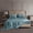 Blue Gray, variant on DISANGNI 22 Momme 100% Mulberry Silk Bedding Set - 4-Piece Luxury (2 Pillowcases, 1 Fitted Sheet, 1 Flat Sheet) - 6A Grade Natural Silk (Emerald Green, Twin XL)