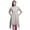 Light Pink2, variant on Bimba Gray Anemone & Periwinkle Floral Printed Tops For Women Asymmetric Kurti Summer Dress For Girls X-Large