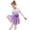 Purple, variant on Ruyang Kids Gymnastics Dance Leotard Sets Girls Long Sleeve Gradient Ballet One‑Piece Shiny Performance Tulle Skirt 5-12 Years