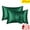 Dark Green(20" x 26"), variant on Djiypn 2 Pcs Emulation Silk Satin Pillowcase Comfortable Pillow Cover Pillowcase For Bed Throw Hair Beauty Pillow Covers