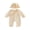 Apricot, variant on RUINIXCW Newborn Baby Girl Hospital Going Home Outfit Baby Girls Spring Fall Clothes Ruffle Trim Long Sleeve Wrapped Tie Romper Jumpsuit and Hat Set