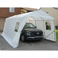 thumbnail image 2 of Gazebo Penguin Car Shelter 11 ft. X 16 ft. White, 2 of 12
