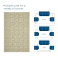 thumbnail image 5 of Modway Ariana 108x143.5" Floral Trellis Fabric Area Rug in Light Green/Beige, 5 of 9