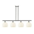 thumbnail image 7 of Innovations Lighting - White Venetian - 4 Light Stem Hung Island In Modern, 7 of 7