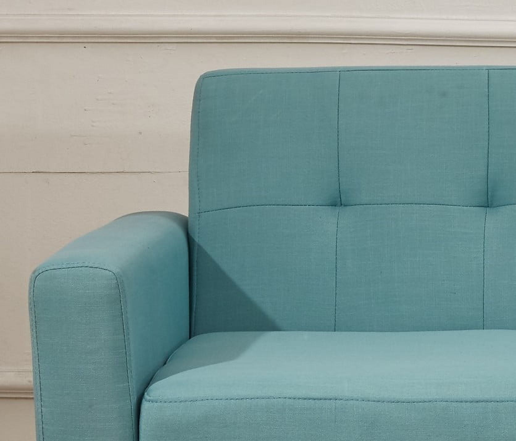 Zohaib 31.1'' Wide Tufted Linen Lounge Chair
