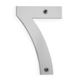 thumbnail image 5 of Barton 6 Inch Floating House Number "7" Stainless Steel Anti-Rust House Address Numbers for Outsid, Mailbox Yard Home Front Door, Satin Finish, 5 of 5