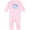 AD-Pink, variant on Inktastic Blue Happy Birthday Daddy Baby Romper Coveralls
