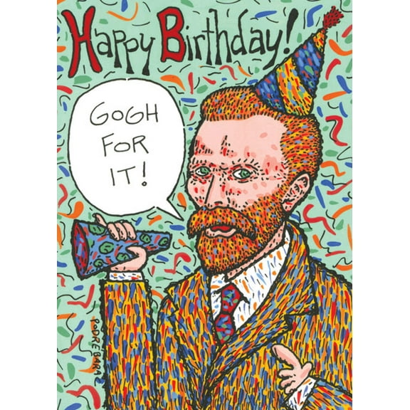 Van Gogh Birthday Greeting Card [2200BD]