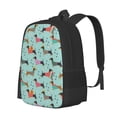 thumbnail image 1 of Easygdp Christmas Dachshund Mochila de Gran Capacidad Minimalista Ideal para Escuela, Viajes y Uso Diario, 1 of 6