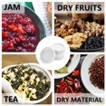 thumbnail image 2 of OUSITAID 20 PCS Wide Mouth Canning lids - Plastic Canning Jar Lids with Silicone Grommets(Color), 2 of 6