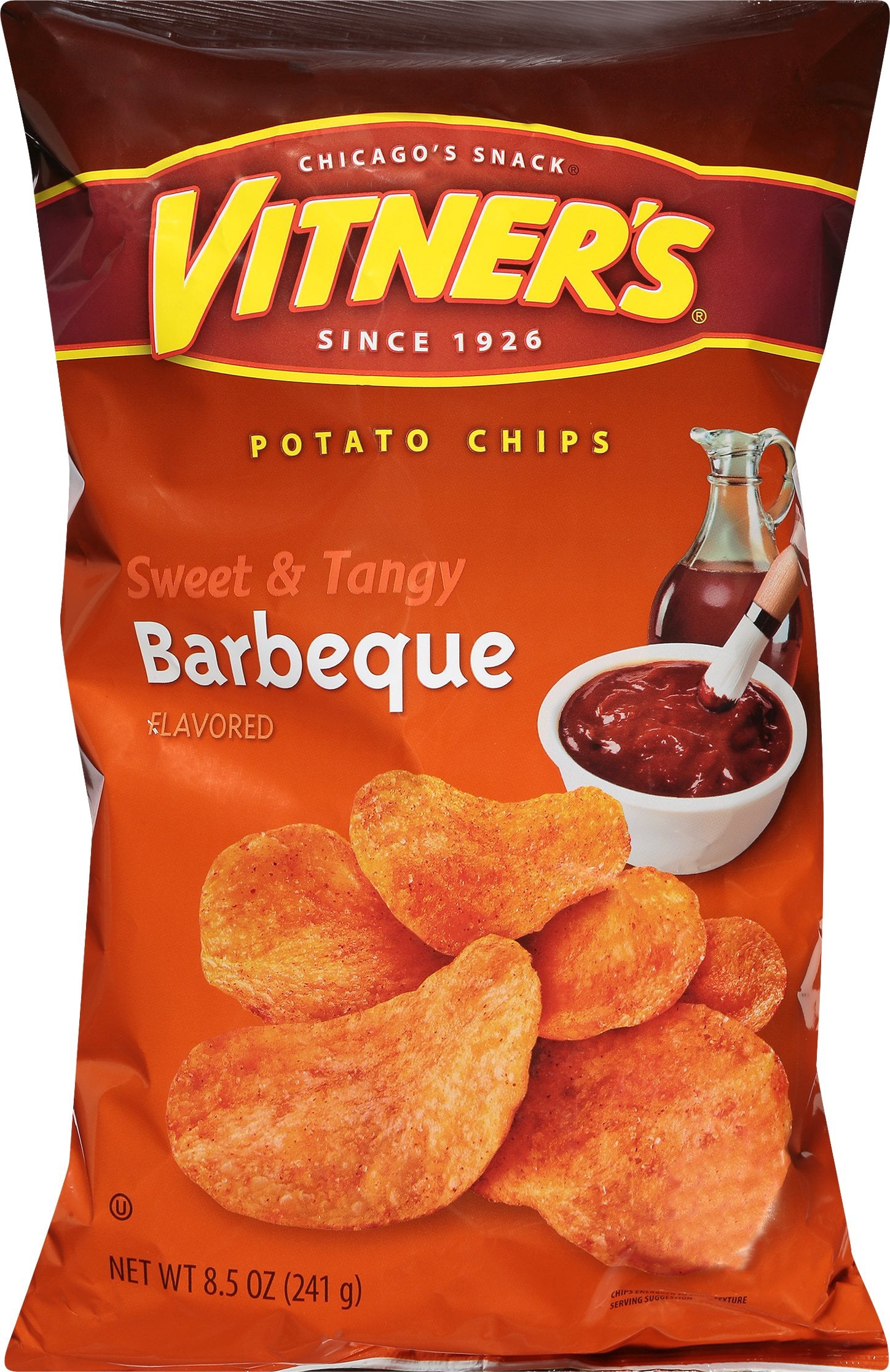 Vitner's Sweet 'N Tangy Bar-B-Q Potato Chips Big Bag, 8.75 Oz.