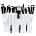 thumbnail image 4 of Graflsoa MAANGE 20-Piece Green Handle Gold Tube Makeup Brush Set for All Skin Types, Travel-Friendly & Non-Slip Grip, 4 of 5