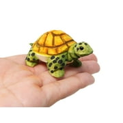 Turtle/Tortoise Figurine - Small 2", Wooden, Carving, Hand-Made, Decoration, Miniature Animals