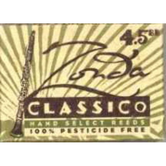 Zonda Classico Bb Clarinet Reeds -10 Per Box