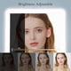 thumbnail image 4 of Rechargeable Travel Makeup Vanity Mirror, 3 Color Lighting, Dimmable Touch Screen, Tabletop LED Cosmetic Mirror with Lights, 4 of 5