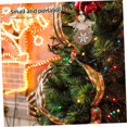 thumbnail image 3 of Wooden Christmas Angel Pendant Miniature Angel Ornaments Large Ornaments for Tree Rustic Decor Bell Christmas Decor, 3 of 5