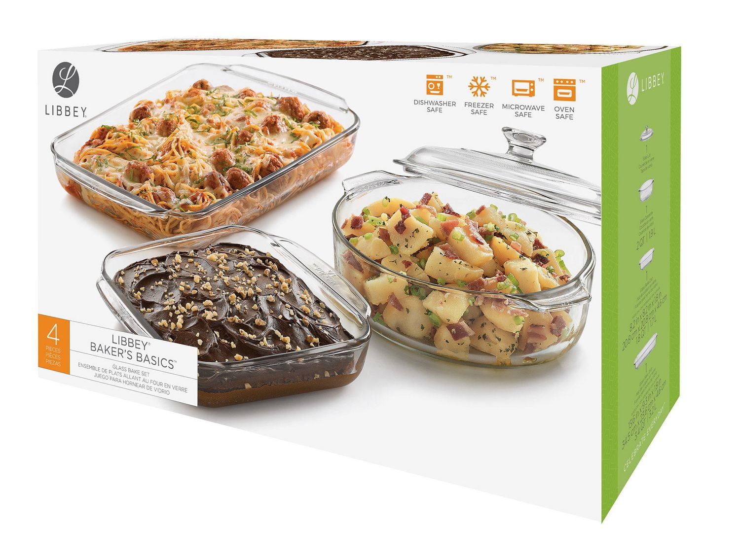 Pâtisserie 4 pièces assorties Cuire/4