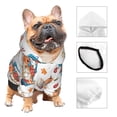 thumbnail image 3 of Gaeub Vintage Autumn Truck Dog Hoodie Sweatshirts Warm Dog Clothes for Small Dogs,Puppy and Cat Costume-, 3 of 7