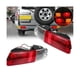 thumbnail image 3 of Reflector de luz antiniebla para parachoques trasero izquierdo del coche, luz de advertencia de estacionamiento, luces traseras para Montero V73 V77 02-06, color rojo, 3 of 5