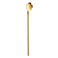 thumbnail image 2 of Joernso Exquisite Straw Spoon Durable 2 in 1 Stainless Steel Coffee Milk Tea Spoon Straw for Dining, 2 of 8
