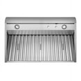 thumbnail image 2 of Broan Elite E64E36SS 36" Under-Cabinet Canopy Range Hood with External Blower Options Variable Speed Control and Baffle Filters in Stainless Steel (Blowers Sold, 2 of 2