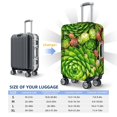 thumbnail image 6 of Daiia Cactus And Succulents Luggage Cover, Thickened Washable Travel Luggage Covers, Elastic Unique Baggage Covers for 18-20 inch Luggage-Large, 6 of 9