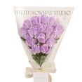 thumbnail image 1 of Tulip Bouquet Twisted Stick Handmade DIY Flower Wedding Decoration gift, 1 of 10