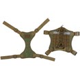 thumbnail image 1 of Arnés para exteriores Chaleco para perros de trabajo Accesorios para mascotas Tela de poliéster desmontable Verde militar (Vert Armée XL), 1 of 5