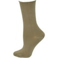 thumbnail image 6 of Sierra Socks Women's Bamboo Crew Socks, Colorful Roll Top Crew Socks, Soft & Comfortable Socks For Women, 3 Pair Pack, 6 of 7