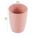 thumbnail image 3 of Meitianfacai 5pcs Wheat Straw Cups Plastic Cups Reusable Unbreakable Drinking Cups Dishwasher Safe Water Glasses Cup Set For Kitchen, Camping, Party, 3 of 8