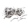 thumbnail image 2 of 100 Spring Clips Aluminum Metal Picture Frame Hardware Molding Framing Tools, 2 of 10