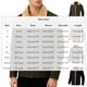 thumbnail image 3 of Ceisia Men's casual solid color fleece lapel zipper jacket pocket Gift long sleeve outerwear, 3 of 4